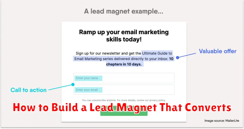 How to Build a Lead Magnet That Converts